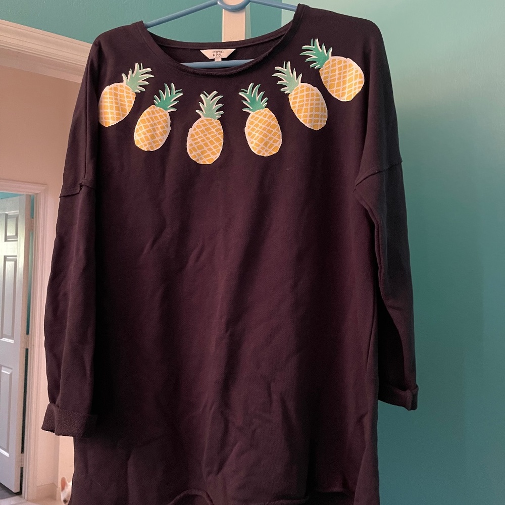 3/4 length light weight sweater